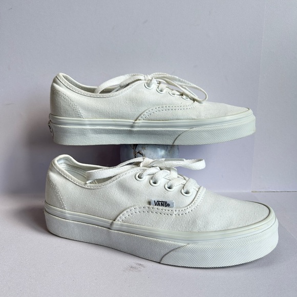 Vans Authentic Skate Women’s Shoe  Size: 5.5 True White - Picture 13 of 14
